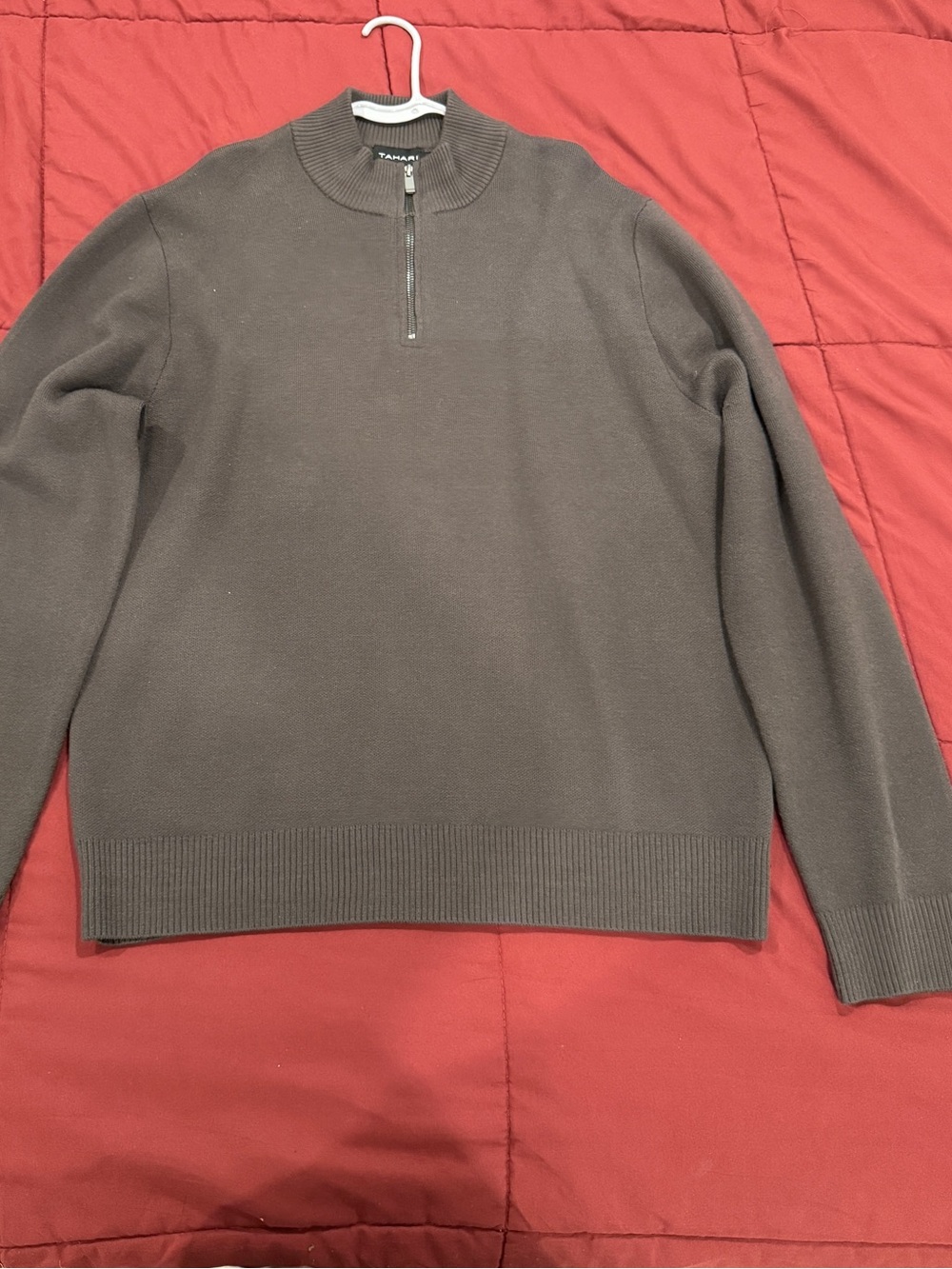 Tahari Men's Zip Sweater